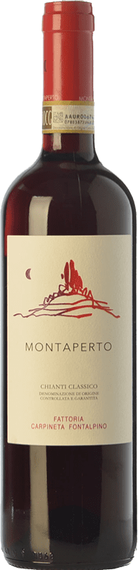39,95 € | Red wine Fontalpino Selezione Montaperto D.O.C.G. Chianti Classico Tuscany Italy Sangiovese Bottle 75 cl