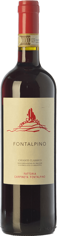 21,95 € 送料無料 | 赤ワイン Fontalpino D.O.C.G. Chianti Classico