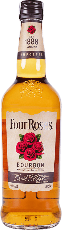 Envío gratis | Whisky Bourbon Four Roses Kentucky Estados Unidos 70 cl