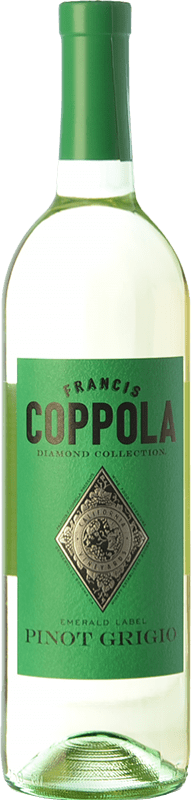 Kostenloser Versand | Weißwein Francis Ford Coppola Diamond Pinot Grigio I.G. California Kalifornien Vereinigte Staaten Sauvignon Weiß, Grauburgunder 75 cl