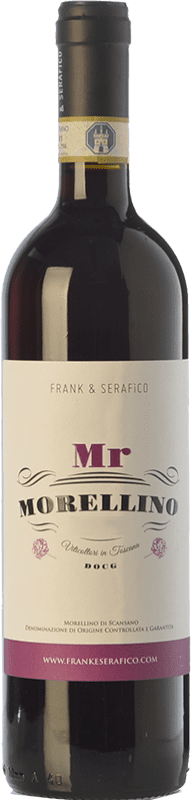 13,95 € Envio grátis | Vinho Tinto Frank & Serafico Mr D.O.C.G. Morellino di Scansano
