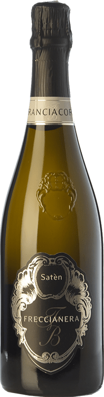 Spedizione Gratuita | Spumante bianco Fratelli Berlucchi Freccianera Satèn D.O.C.G. Franciacorta lombardia Italia Chardonnay 75 cl