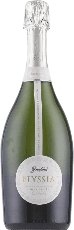 Kostenloser Versand | Weißer Sekt Freixenet Elyssia Gran Cuvée Brut D.O. Cava Katalonien Spanien Spätburgunder, Macabeo, Chardonnay, Parellada 75 cl