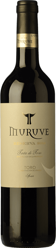 14,95 € Free Shipping | Red wine Frutos Villar Muruve Reserva D.O. Toro Castilla y León Spain Tinta de Toro Bottle 75 cl