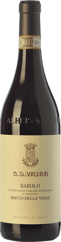 109,95 € Free Shipping | Red wine G.D. Vajra Bricco delle Viole D.O.C.G. Barolo Piemonte Italy Nebbiolo Bottle 75 cl