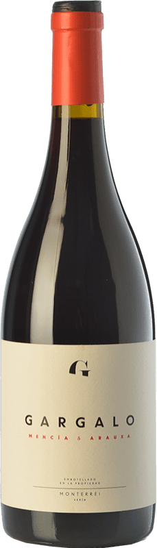 14,95 € Free Shipping | Red wine Gargalo Mencía Joven D.O. Monterrei Galicia Spain Tempranillo, Mencía Bottle 75 cl