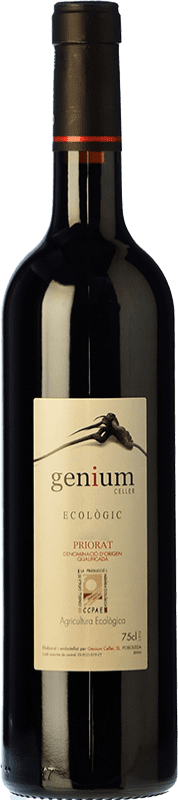14,95 € | Red wine Genium Ecològic Joven D.O.Ca. Priorat Catalonia Spain Merlot, Syrah, Grenache, Carignan Bottle 75 cl