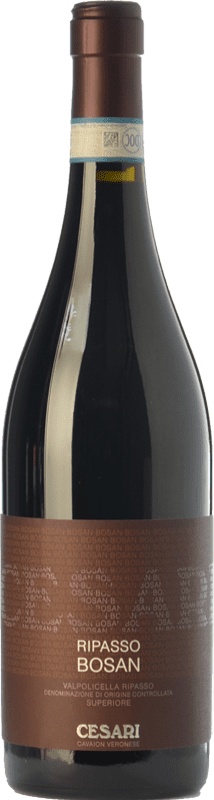 29,95 € Free Shipping | Red wine Cesari Superiore Bosan D.O.C. Valpolicella Ripasso Veneto Italy Corvina, Rondinella Bottle 75 cl