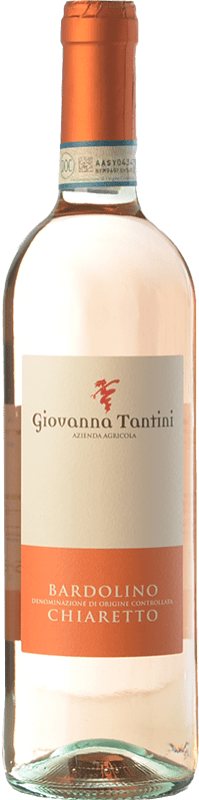 Kostenloser Versand | Rosé-Wein Giovanna Tantini Chiaretto D.O.C. Bardolino Venetien Italien Corvina, Rondinella, Molinara 75 cl