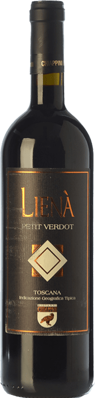 72,95 € | Red wine Chiappini Lienà I.G.T. Toscana Tuscany Italy Petit Verdot 75 cl