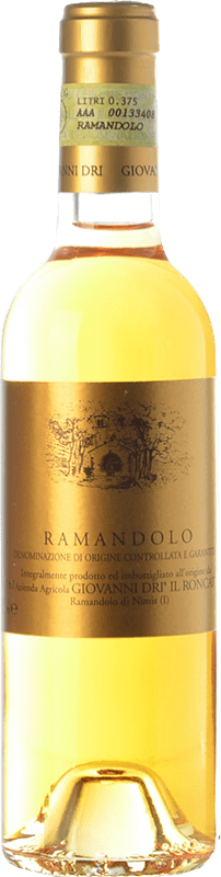 16,95 € | Сладкое вино Dri Il Roncat D.O.C.G. Ramandolo Фриули-Венеция-Джулия Италия Verduzzo Friulano Полубутылка 37 cl