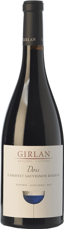 19,95 € Envio grátis | Vinho tinto Girlan Doss Reserva D.O.C. Alto Adige