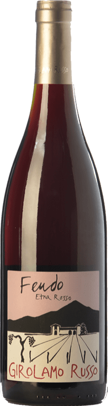 55,95 € Envio grátis | Vinho tinto Girolamo Russo Feudo D.O.C. Etna