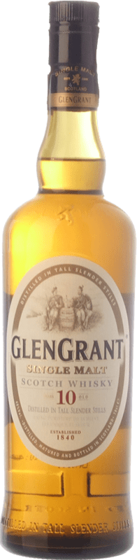 27,95 € | Single Malt Whisky Glen Grant Speyside Royaume-Uni 10 Ans 70 cl