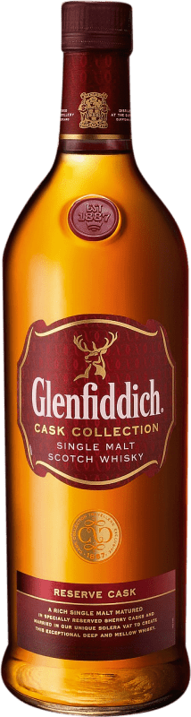 Free Shipping | Single Malt Whisky Glenfiddich Cask, Collection Reserve — Aged Speyside United Kingdom 1 L