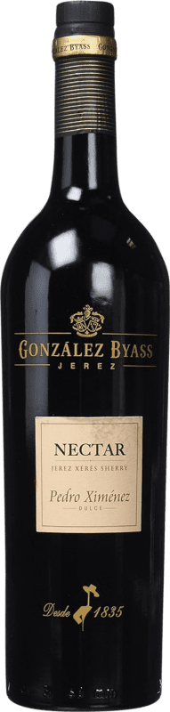 免费送货 | 甜酒 González Byass Néctar D.O. Manzanilla-Sanlúcar de Barrameda 安达卢西亚 西班牙 Pedro Ximénez 75 cl