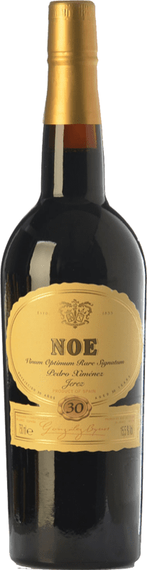 Envoi gratuit | Vin Doux González Byass Noe VORS Very Old Rare Sherry — Très Vieux et Rare D.O. Manzanilla-Sanlúcar de Barrameda Andalousie Espagne Pedro Ximénez 30 Ans 75 cl