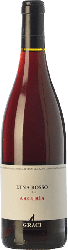 46,95 € | Red wine Graci Arcurìa Rosso D.O.C. Etna Sicily Italy Nerello Mascalese Bottle 75 cl