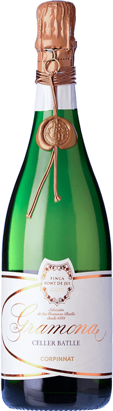 96,95 € Envio grátis | Espumante branco Gramona Celler Batlle Brut Grande Reserva D.O. Cava