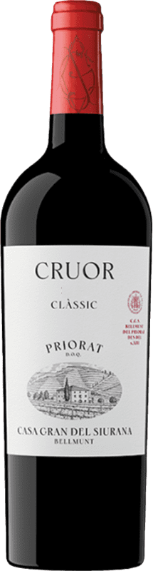 18,95 € | Red wine Gran del Siurana Cruor Aged D.O.Ca. Priorat Catalonia Spain Syrah, Grenache, Cabernet Sauvignon, Carignan 75 cl