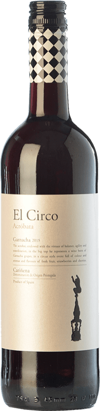 Kostenloser Versand | Rotwein Grandes Vinos El Circo Acróbata Jung D.O. Cariñena Aragón Spanien Garnacha — Grenache 75 cl
