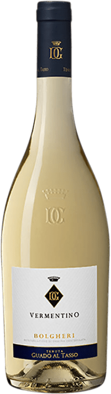 Envoi gratuit | Vin blanc Guado al Tasso D.O.C. Bolgheri Toscane Italie Vermentino 75 cl