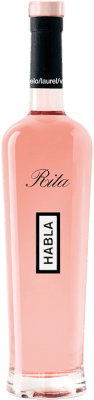 Free Shipping | Rosé wine Habla de Rita A.O.C. Côtes de Provence Provence France Syrah, Grenache 75 cl