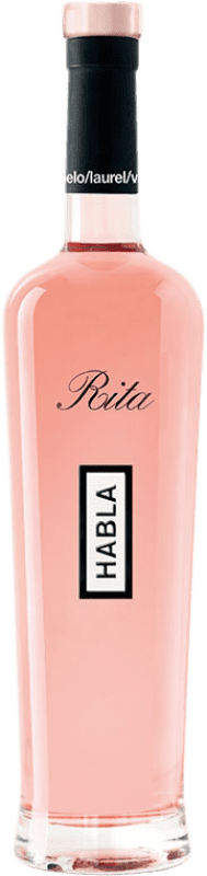 26,95 € Free Shipping | Rosé wine Habla de Rita A.O.C. Côtes de Provence Provence France Syrah, Grenache Bottle 75 cl