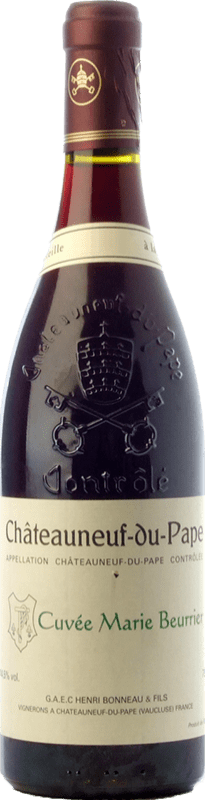 121,95 € | Red wine Henri Bonneau Cuvée Marie Beurrier Reserva 2000 I.G.P. Vin de Pays Rhône Rhône France Grenache Bottle 75 cl