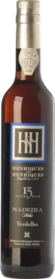 免费送货 | 强化酒 H&H Henriques & Henriques 15 I.G. Madeira 马德拉 葡萄牙 Verdejo 瓶子 Medium 50 cl