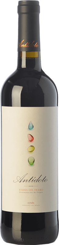 16,95 € Free Shipping | Red wine Hernando & Sourdais Antídoto Crianza D.O. Ribera del Duero Castilla y León Spain Tempranillo Bottle 75 cl