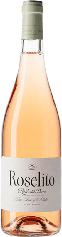 Бесплатная доставка | Розовое вино Hernando & Sourdais Roselito de Antídoto D.O. Ribera del Duero Кастилия-Леон Испания Tempranillo, Albillo 75 cl