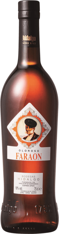 12,95 € | 强化酒 La Gitana Faraón Oloroso 干 D.O. Manzanilla-Sanlúcar de Barrameda 安达卢西亚 西班牙 Palomino Fino 75 cl