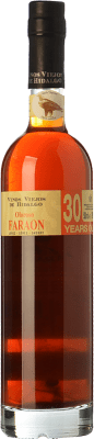 82,95 € | Fortified wine La Gitana Oloroso Viejo Faraón Very Old Rare Sherry VORS D.O. Manzanilla-Sanlúcar de Barrameda Andalusia Spain Palomino Fino 30 Years Medium Bottle 50 cl