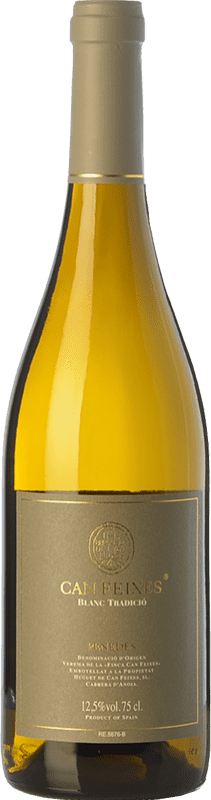 13,95 € Free Shipping | White wine Huguet de Can Feixes Blanc Tradició Crianza D.O. Penedès Catalonia Spain Xarel·lo, Malvasía de Sitges Bottle 75 cl