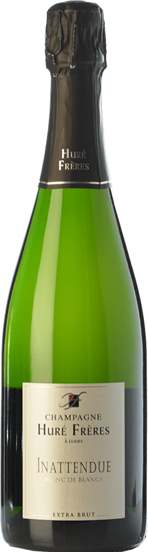 Free Shipping | White sparkling Huré Frères L'Inattendue Blanc de Blancs A.O.C. Champagne Champagne France Chardonnay 75 cl