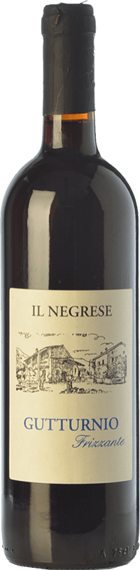 10,95 € Free Shipping | Red sparkling Il Negrese Frizzante D.O.C. Gutturnio Emilia-Romagna Italy Barbera, Croatina Bottle 75 cl