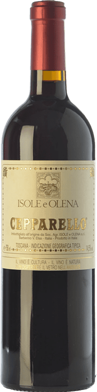 117,95 € | Red wine Isole e Olena Cepparello I.G.T. Toscana Tuscany Italy Sangiovese Bottle 75 cl