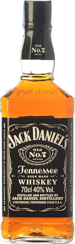 23,95 € | Whisky Bourbon Jack Daniel's Old No.7 Tennessee Estados Unidos 70 cl