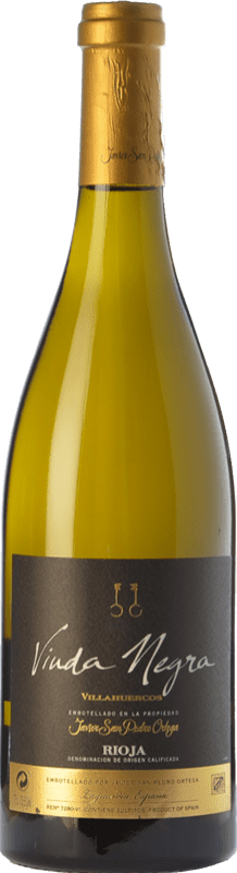 27,95 € | White wine Javier San Pedro Viuda Negra Villahuercos Aged D.O.Ca. Rioja The Rioja Spain Tempranillo White 75 cl