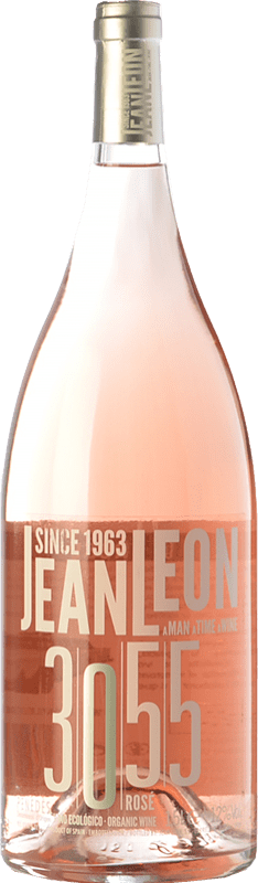 13,95 € | Розовое вино Jean Leon 3055 Rosé D.O. Penedès Каталония Испания Merlot, Cabernet Sauvignon бутылка Магнум 1,5 L