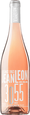 Free Shipping | Rosé wine Jean Leon 3055 Rosé D.O. Penedès Catalonia Spain Pinot Black 75 cl