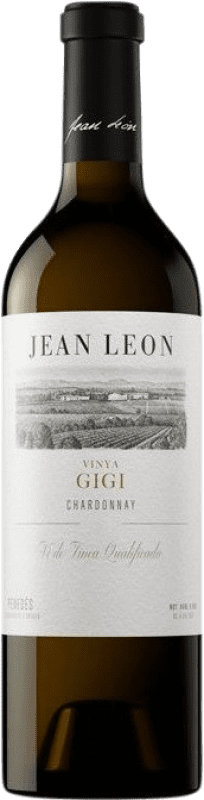 33,95 € Бесплатная доставка | Белое вино Jean Leon Vinya Gigi старения D.O. Penedès