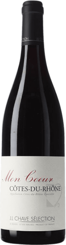 Envío gratis | Vino Tinto Jean-Louis Chave Mon Coeur Joven A.O.C. Côtes du Rhône Rhône Francia Syrah, Garnacha 75 cl