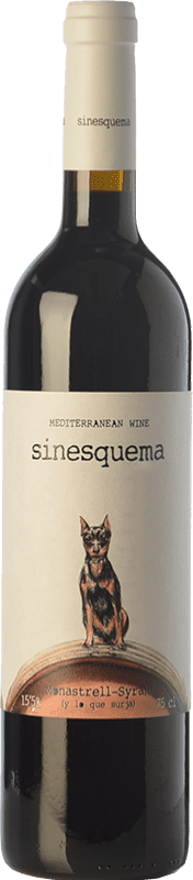18,95 € | Vino rosso Jorge Piernas Sinesquema Giovane D.O. Bullas Regione di Murcia Spagna Syrah, Monastrell 75 cl