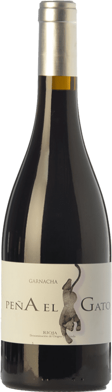 16,95 € Free Shipping | Red wine Sancha Peña El Gato Crianza D.O.Ca. Rioja The Rioja Spain Grenache Bottle 75 cl