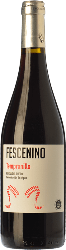 6,95 € | Красное вино Juan Manuel Burgos Fescenino Молодой D.O. Ribera del Duero Кастилия-Леон Испания Tempranillo 75 cl