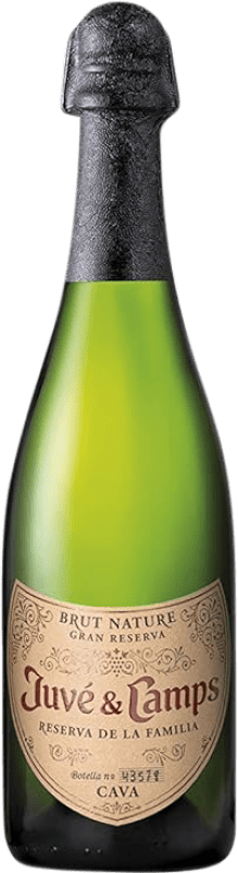 Envoi gratuit | Blanc mousseux Juvé y Camps Reserva de la Familia Réserve D.O. Cava Catalogne Espagne Macabeo, Xarel·lo, Parellada 75 cl