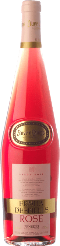 Envio grátis | Vinho rosé Juvé y Camps Ermita d'Espiells Rosé D.O. Penedès Catalunha Espanha Pinot Preto 75 cl