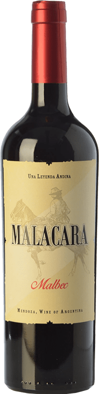 免费送货 | 红酒 Kauzo Malacara 年轻的 I.G. Valle de Uco Uco谷 阿根廷 Malbec 75 cl